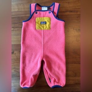 Patagonia Baby Synchilla Fleece Overalls 6-12m